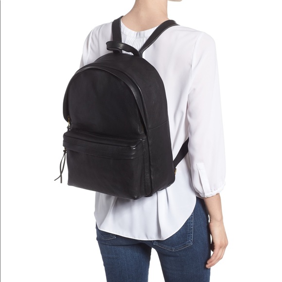 lorimer leather backpack